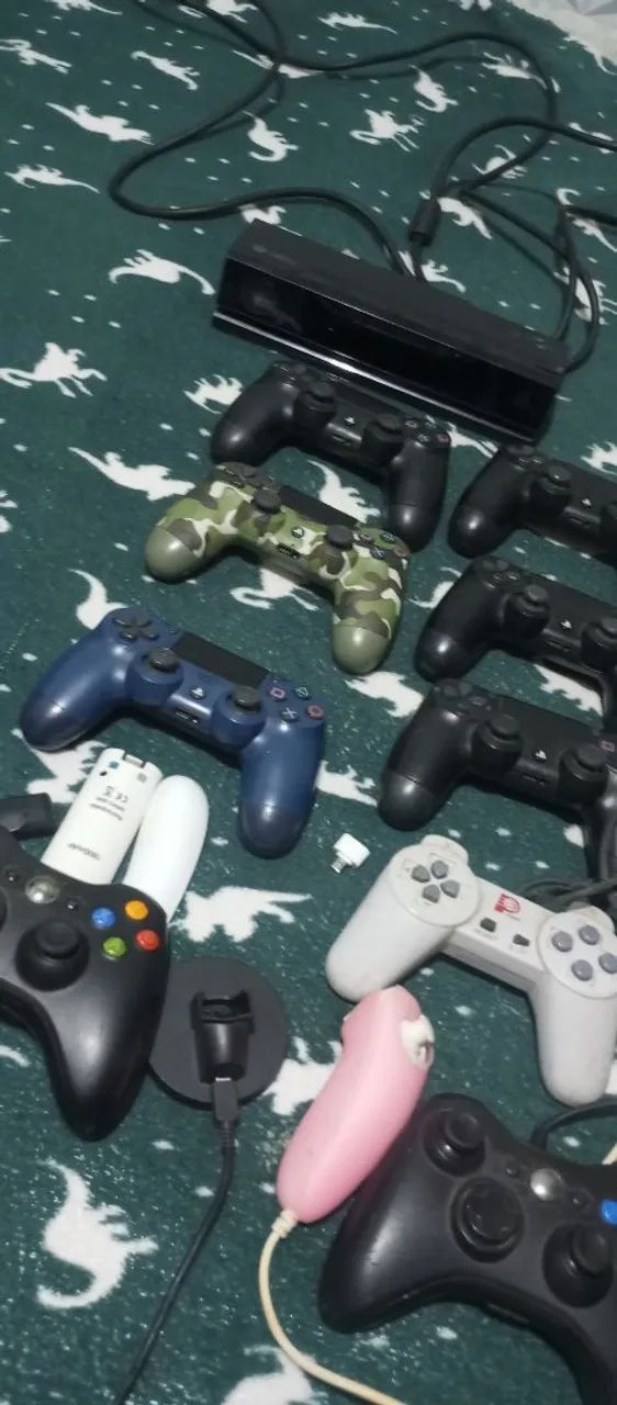 Lote de controles e outros acessórios  - Foto 5