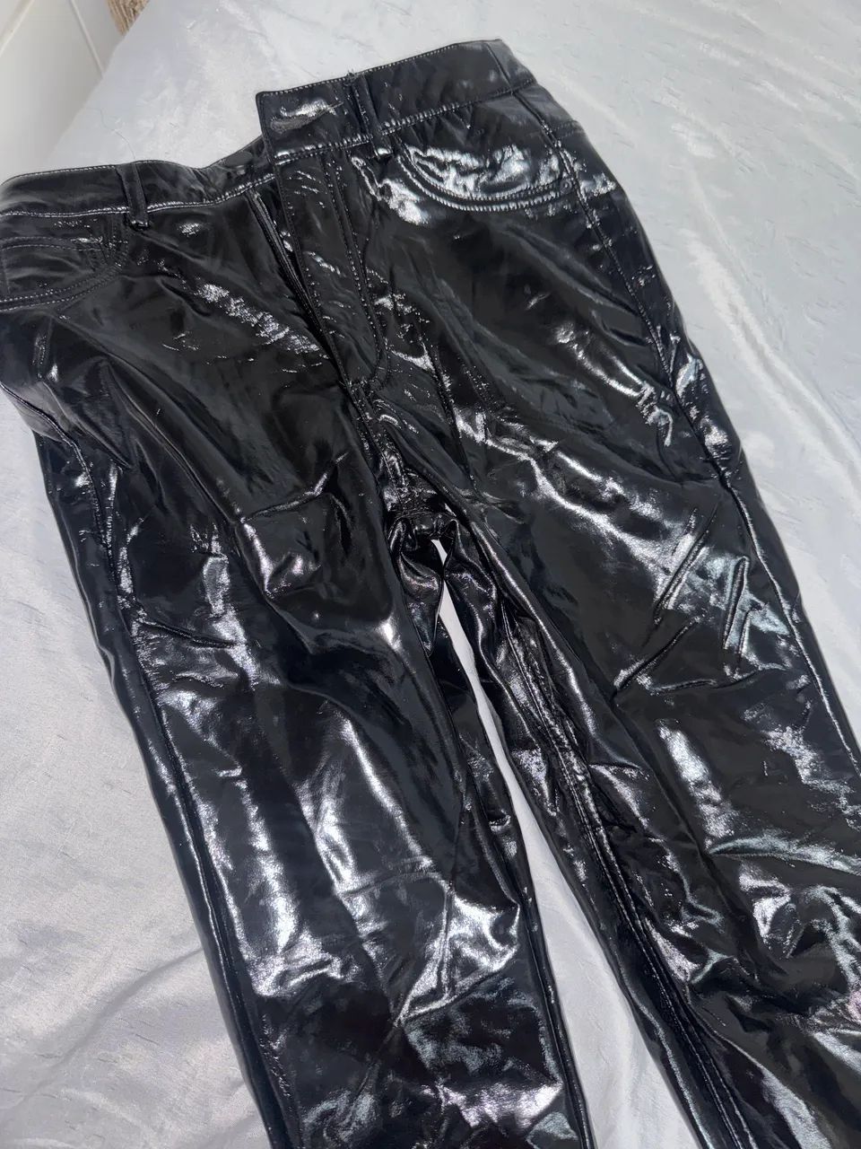 Calça de vinil feminina  - Foto 2