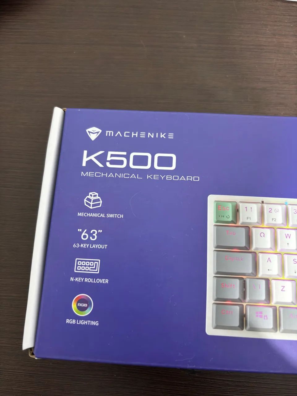 Teclado Mecânico Machenike K500 63% - Foto 2