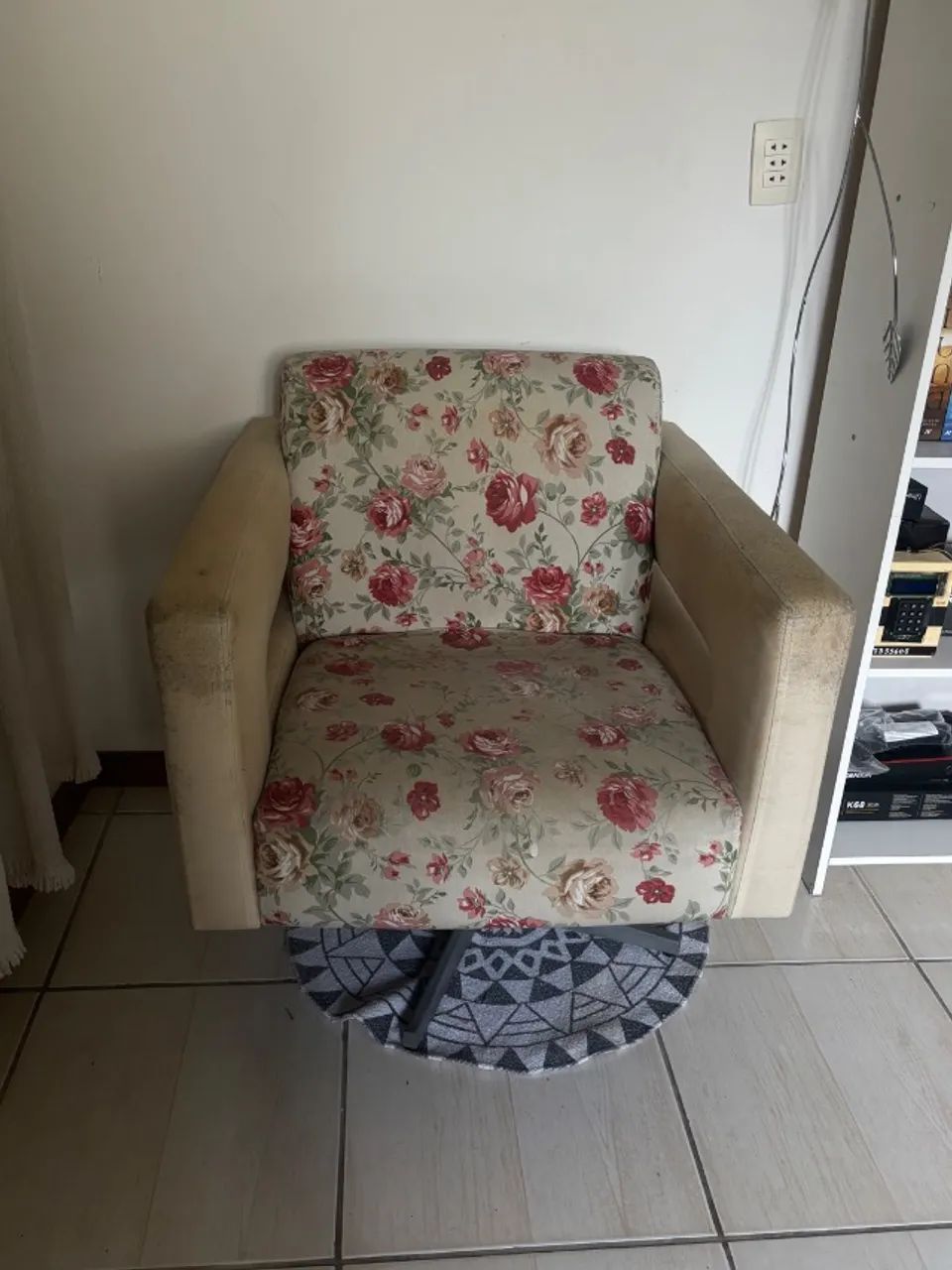 Poltrona vintage para restauração