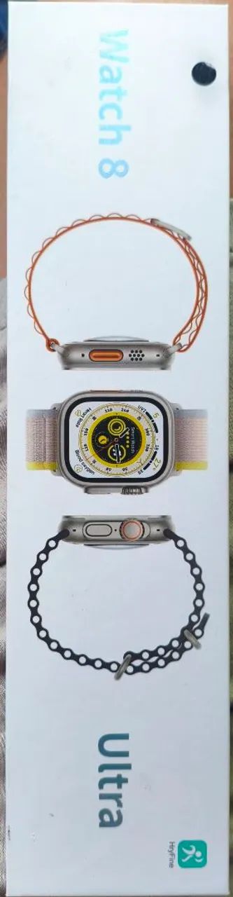 Smartwatch Ultra Serie 8 - Novo na Caixa (Compatível com Android e iOS)