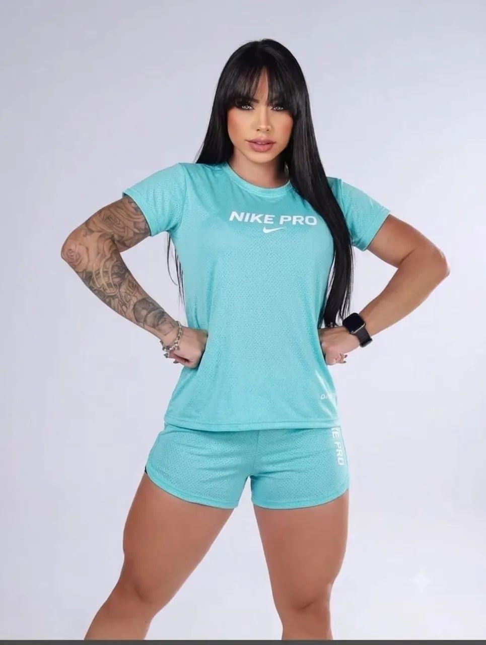 Conjunto dry fit Feminino academia - Foto 3