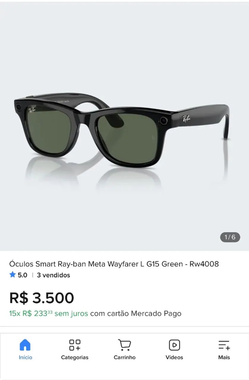 Rayban Meta Rw4008 - Foto 2