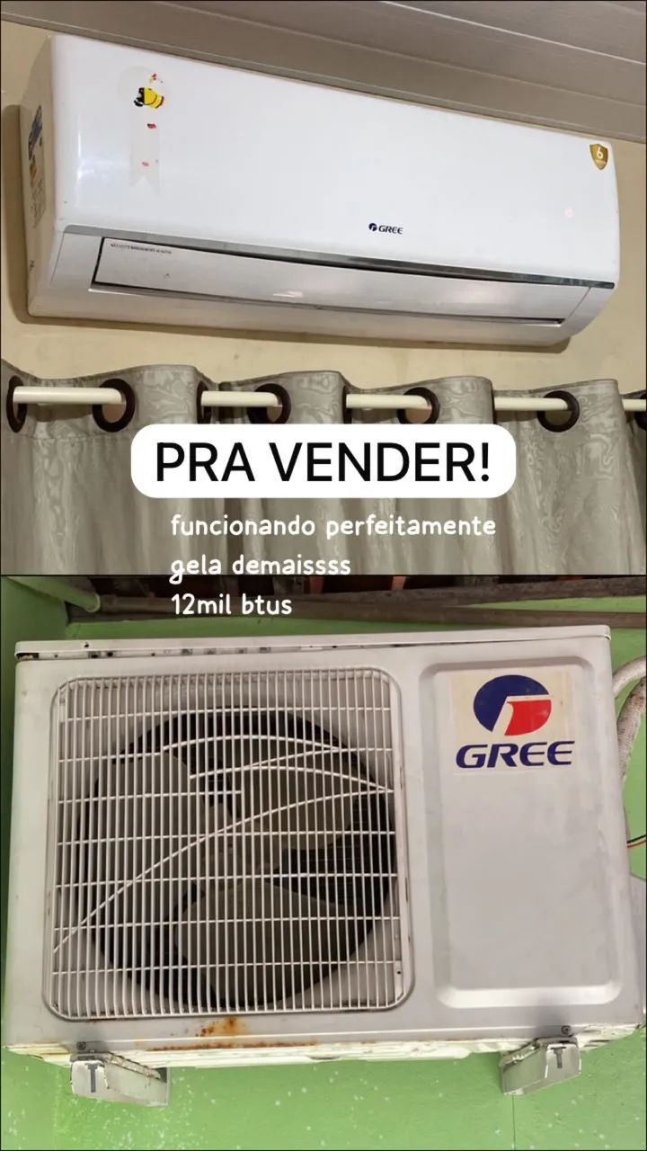 Ar Condicionado 12mil btus GREE - Foto 3