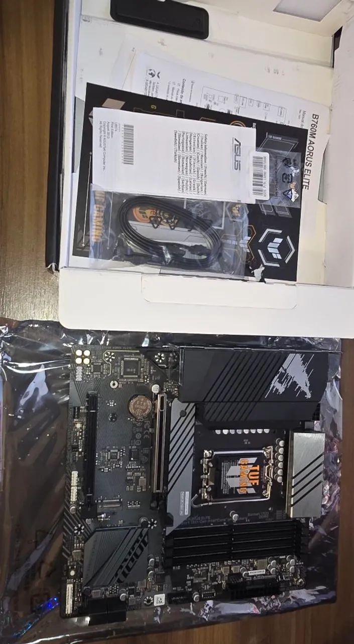 PLACA MÃE B760M AORUS ELITE NOVA - Foto 3