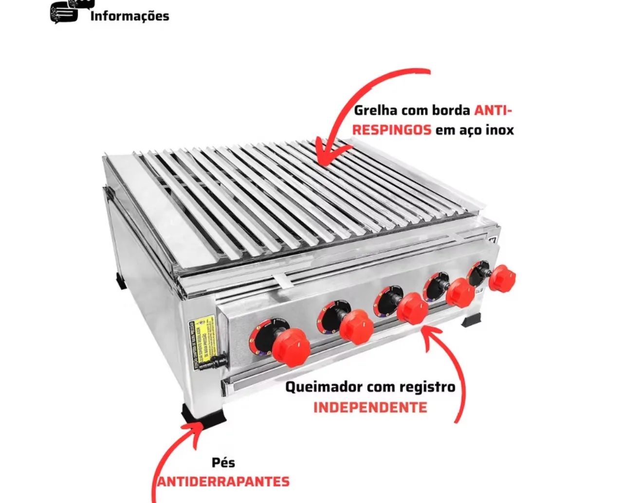 Churrasqueira Char Broiler - Foto 3
