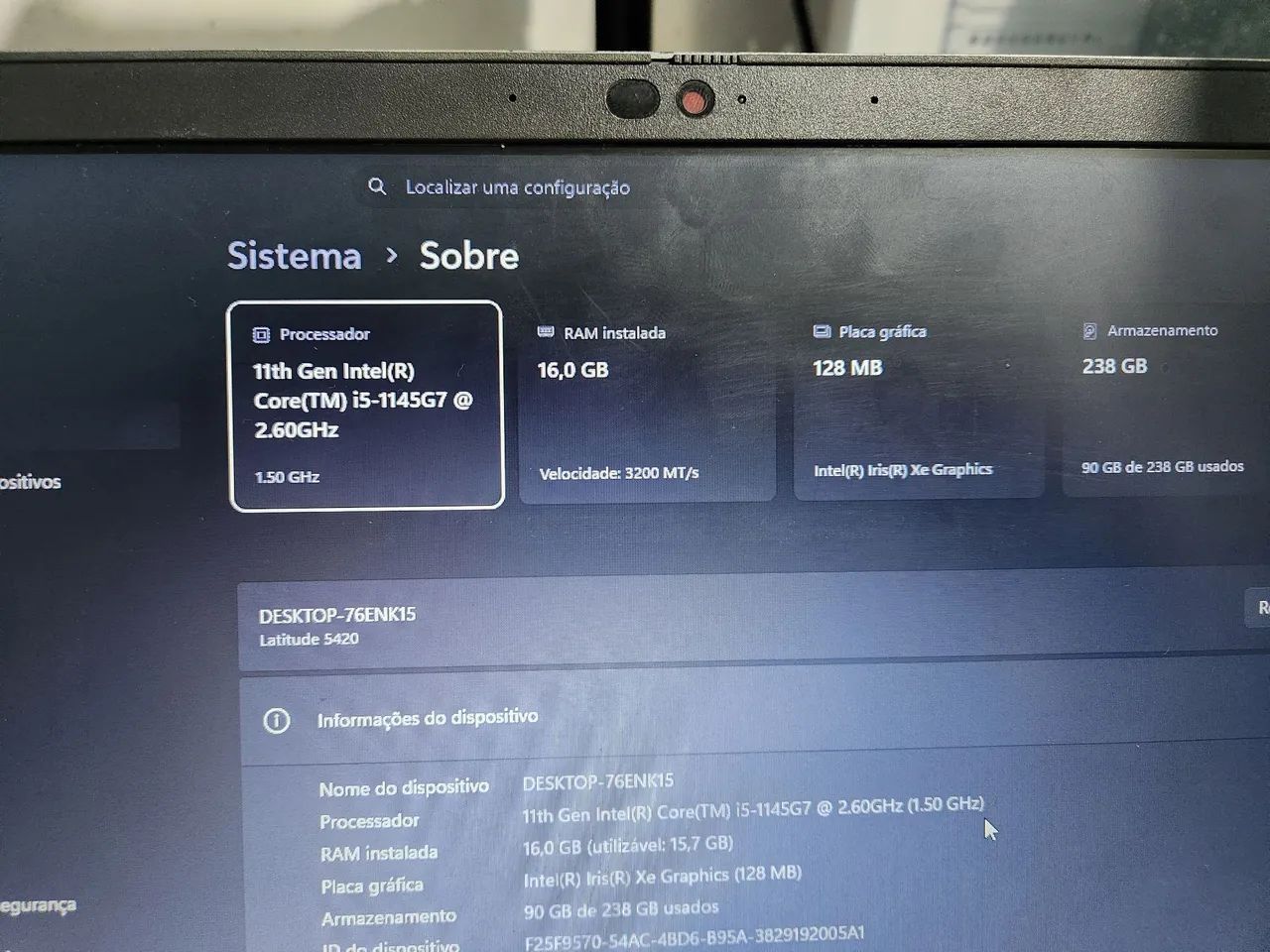 Notebook Dell Latitude 5420 - Foto 3