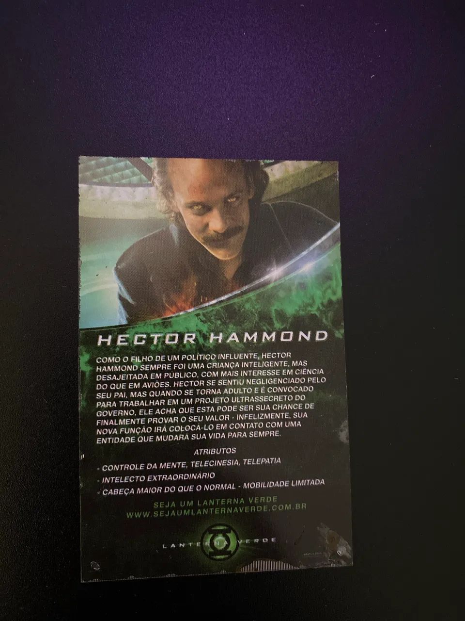 Figura 3D Lanterna verde- Vilão Hector Hammond do BK - Foto 2