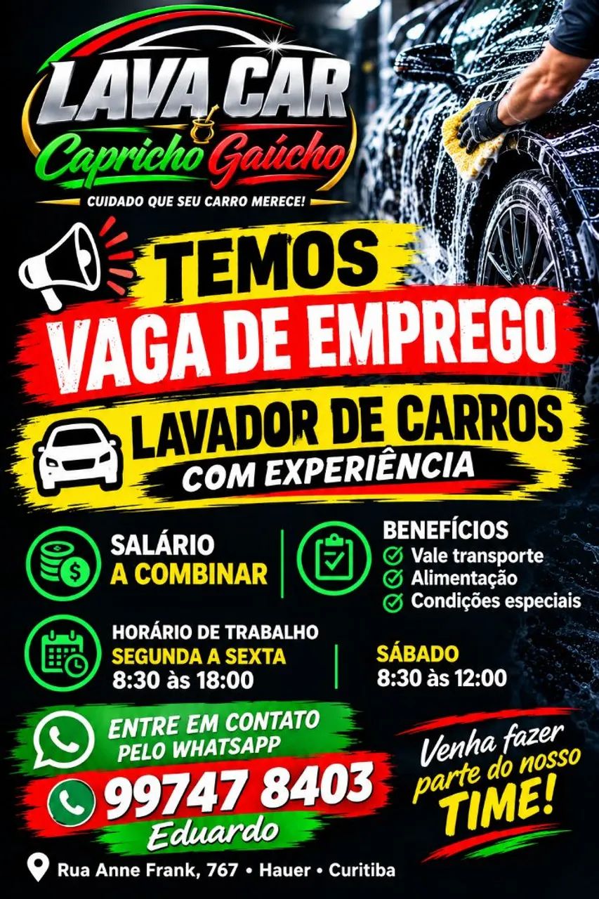 Lavador de Carro