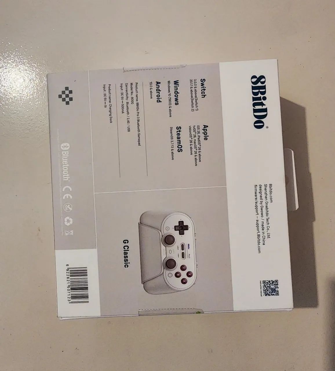Controle 8Bitdo Pro 3 Bluetooth 2.4G G Classic Edition - Foto 3