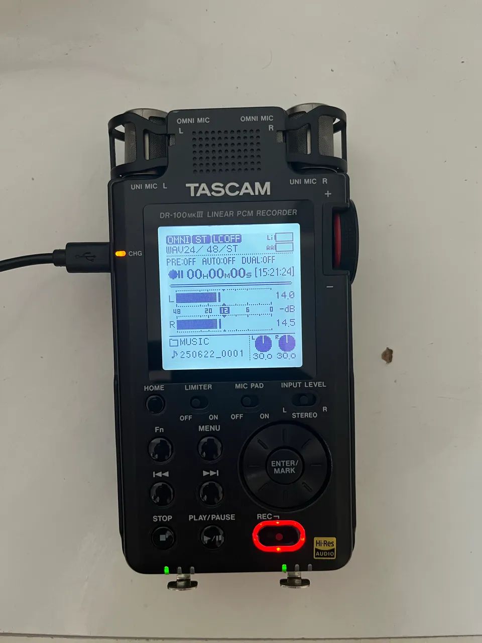 Gravador Tascam DR100 MKIII