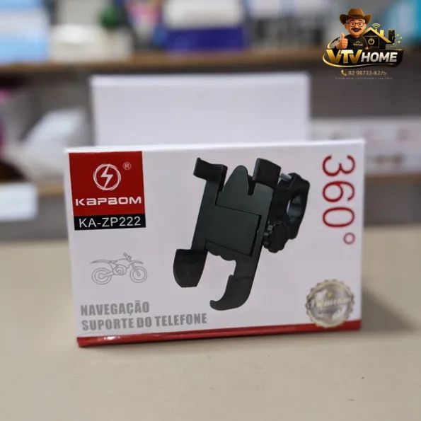 Suporte Celular Para Moto Kpbom + Entrega Grátis  - Foto 2