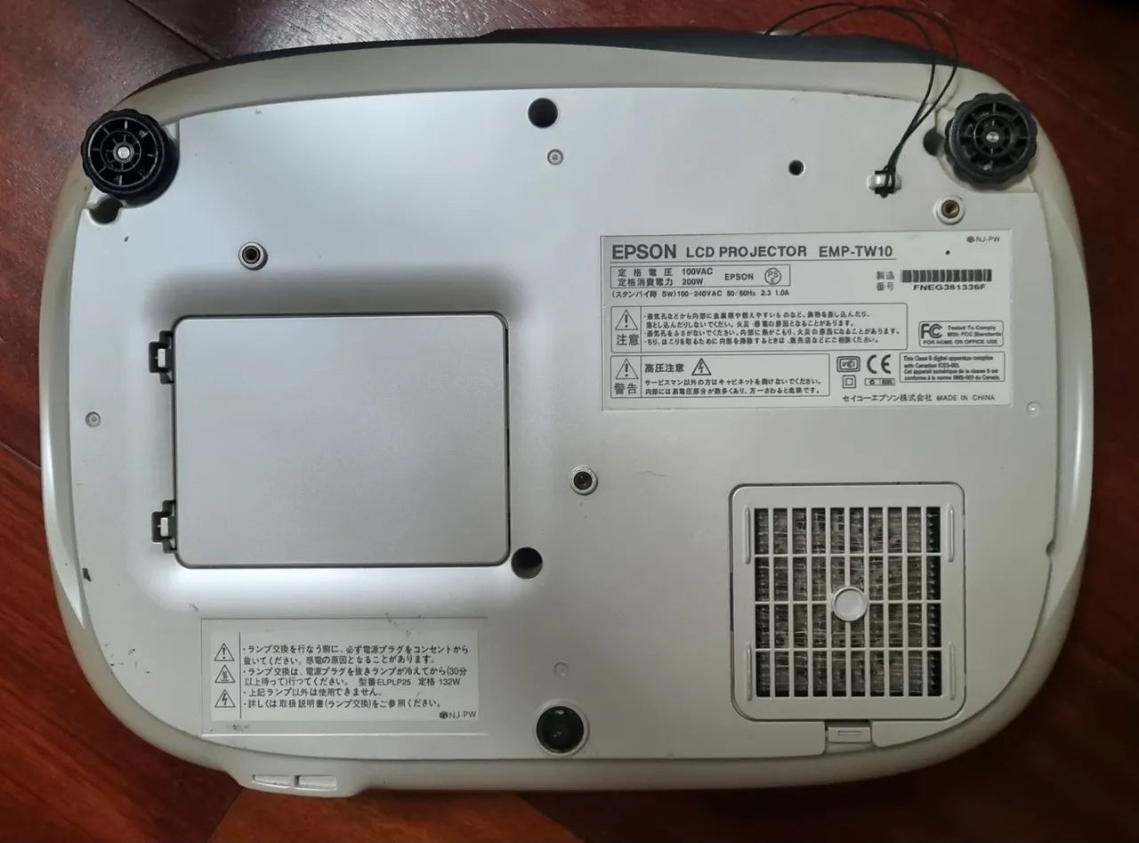 Projetor Epson EMP-TW10 do Japão. - Foto 3
