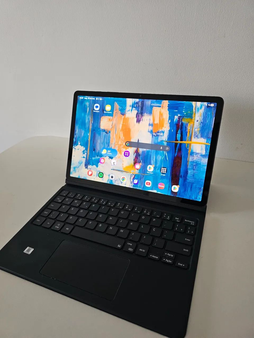 Galaxy Tab S9 256GB + Capa Teclado (Em ótimo estado) 