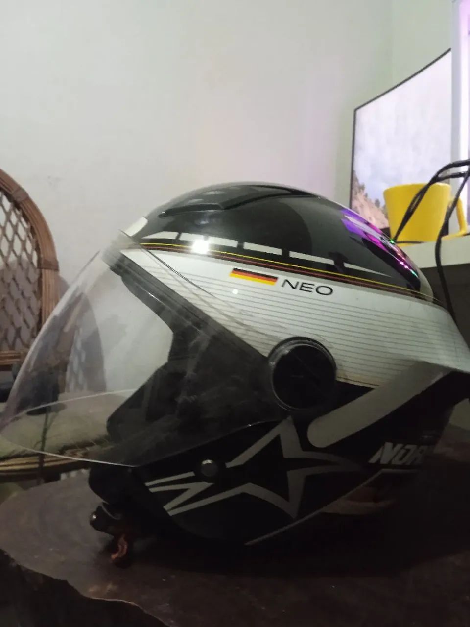 Capacete Norisk aberto  - Foto 3