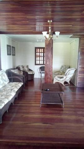 REF. 2422-1 Chácara com 5.000m², contendo chalé em madeira nobre (grápia) - Foto 6