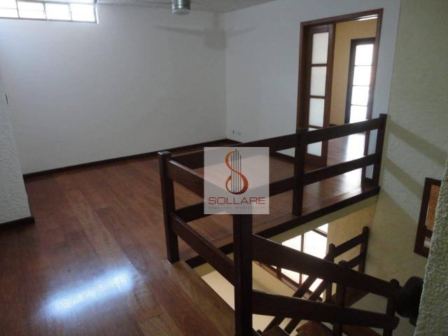 Sobrado para alugar, 338 m² por r$ 6.000,00/mês - jardim apolo - são josé dos campos/sp