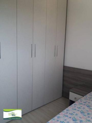 Apartamento com 2 dormitórios à venda, 54 m² por r$ 185.000 - companhia fazenda belém - fr - Foto 10