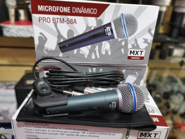 Microfone Dinâmico Btm58 Mxt Perfeito! - Foto 2