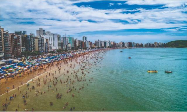 Apartamento Temporada Ed. Frente para o Mar Praia do Morro Guarapari até 10 Pessoas - Foto 20