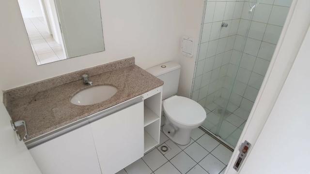 Apartamento 03 quartos, sol da manhã, frente para mata - Foto 4