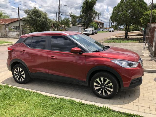 Kicks 2018 1.6 modelo S Flex Vermelho primeiro dono - Foto 4
