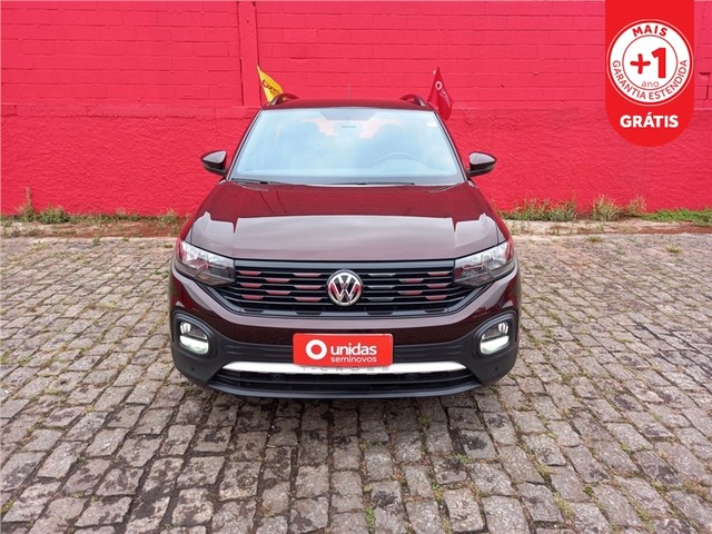 VOLKSWAGEN T-CROSS 2021 1.0 200 TSI TOTAL FLEX COMFORTLINE AUTOMÁTICO
