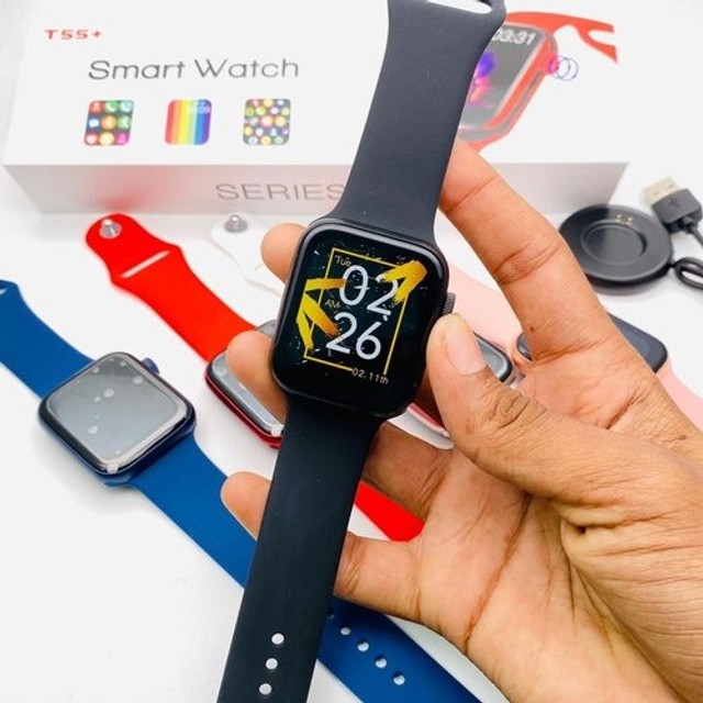 Smartwatch T55+ - Celulares e telefonia - Umarizal, Belém 1013962935 | OLX