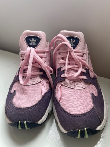 adidas falcon rosa e roxo