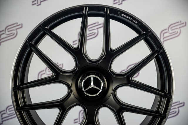 Rodas Mercedes AMG Gle Coupe Preto Fosco 5x112 - aro 22 - Foto 3