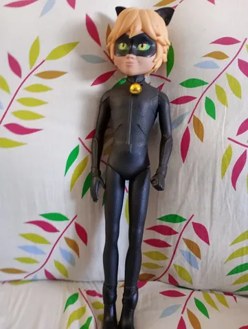 Cat Noir Boneco Miraculous Original, Brinquedo para Bebês Usado 90720191