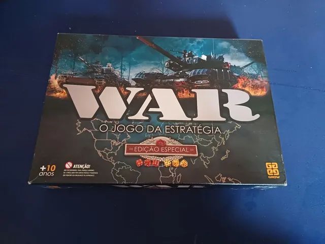 Kit Jogos War 1 e War 2 Grow Jogo de Tabuleiro De Estratégia em