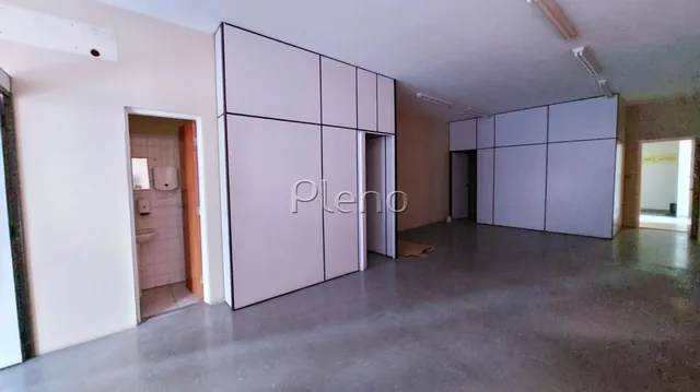 Sala para locação no Centro, 1 quarto - Campinas.