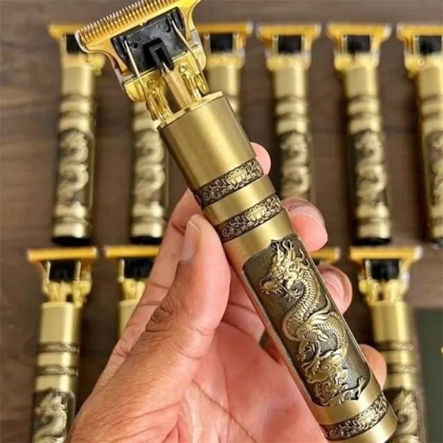 Máquina cortar cabelo T9 - Acabamento - Barba - Depilação - Foto 2
