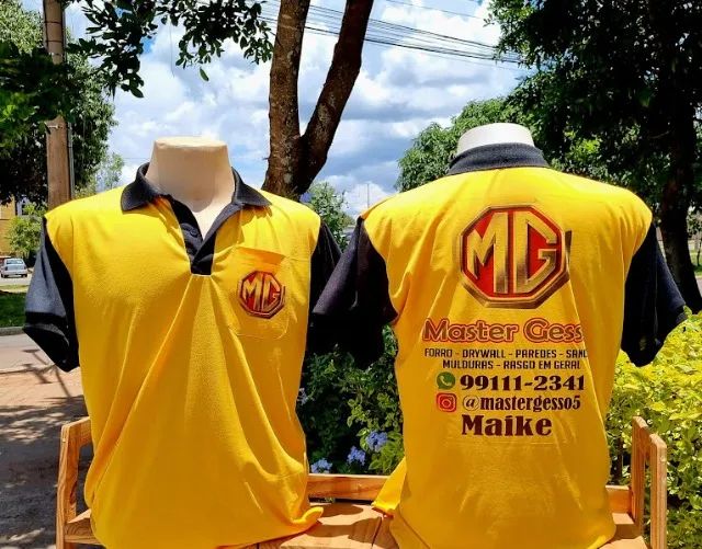 Camisetas gola polo personalizadas com sua logomarca