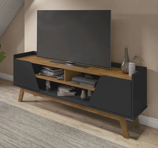 Rack estilo Retrô para sala até 65 polegadas  - Foto 2