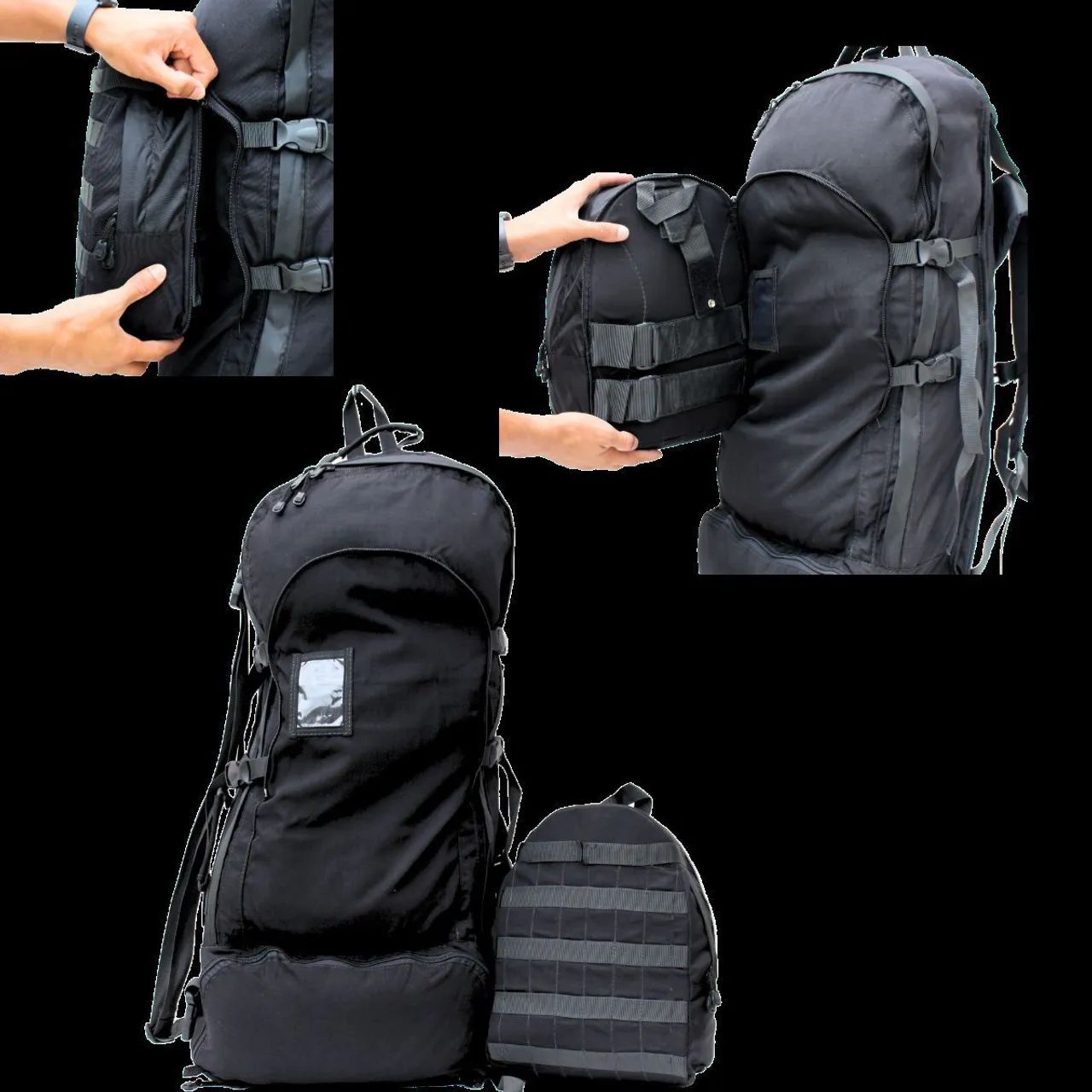 Mochila cargueira 96L. Camping. - Foto 4