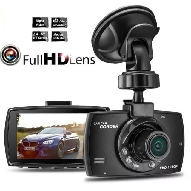Camera De Carro 2.4" Full Hd 1080p Dash Dvr Segurança