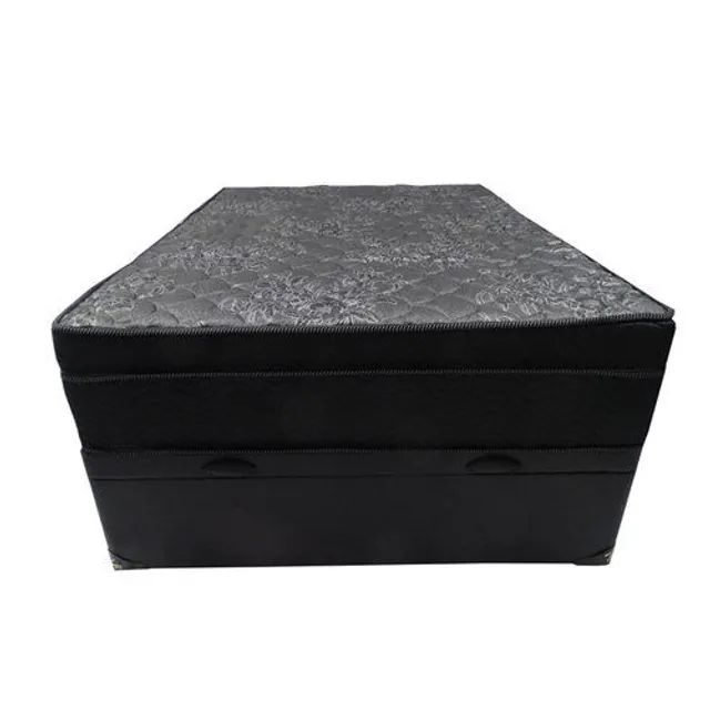 Bau casal 43 cm + Colchão Molas ensacadas 24cm Paropas total  c - Foto 2