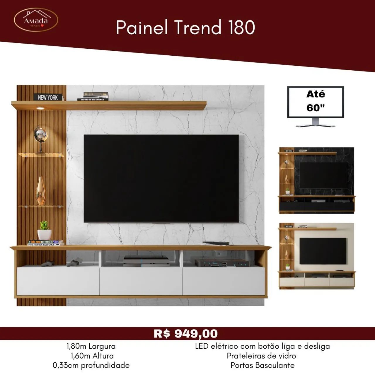 Painel Trend 180 - Entrega em 3 dias 