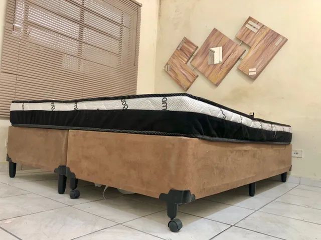 Cama Box de casal bipartida , cama de casal , cama Box - Foto 4