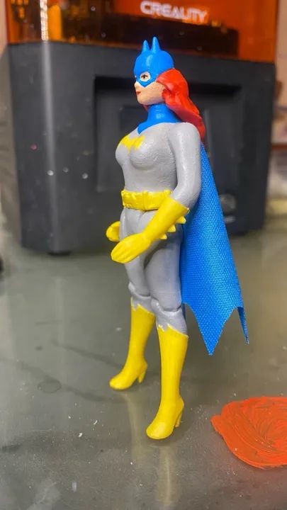 Boneco Super Powers Batgirl (impressão 3d) - Foto 3
