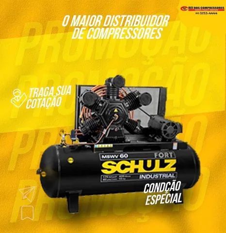 "compressores de ar comprimido" no Brasil