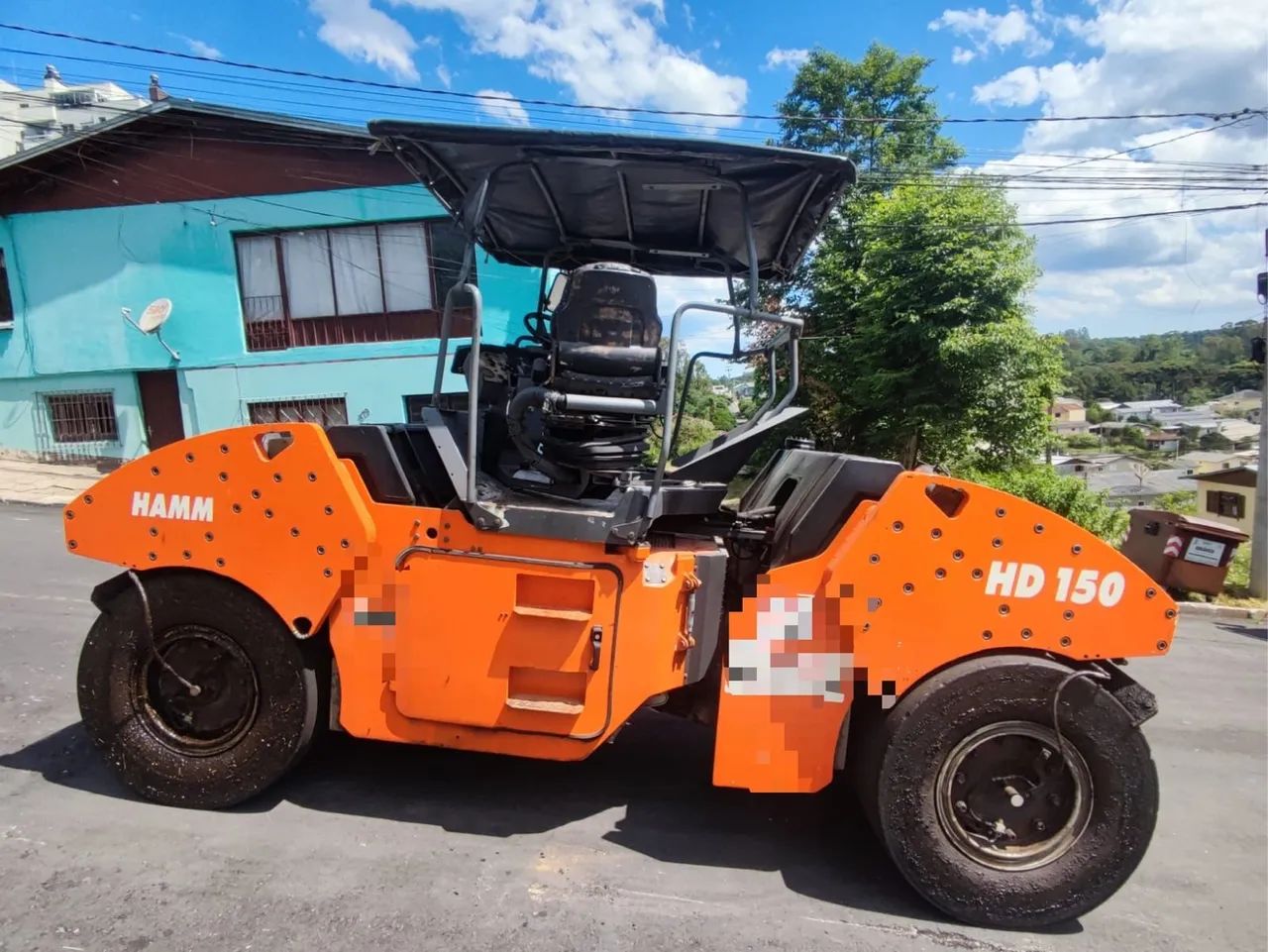 Rolo de Pneus Hamm HD150