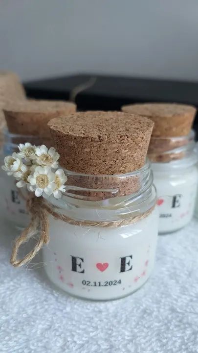 Mimos, Lembrancinha, Velas Aromáticas Veganas  - Foto 3