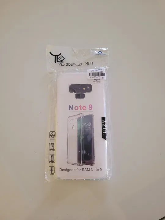 Capa do Note 9 Samsung 100% nova em Samambaia Sul 