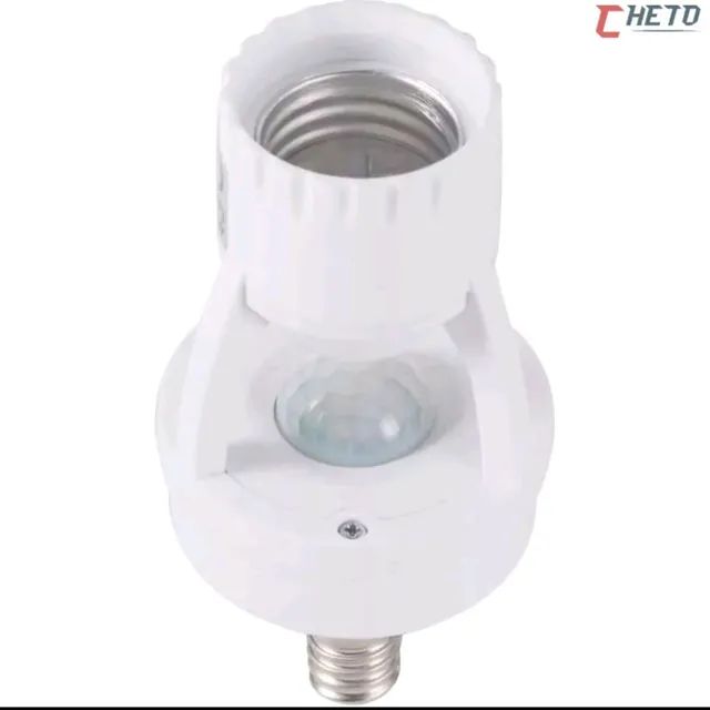 Sensor De Presença Com Fotocélula Para Lâmpada Soquete - Foto 2