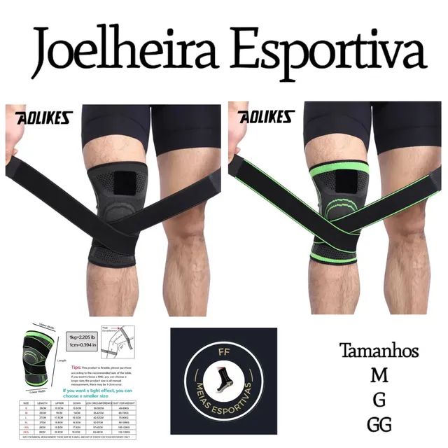 Joelheira Esportiva 3D