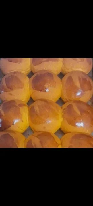 Pão de hambúrguer brioche 