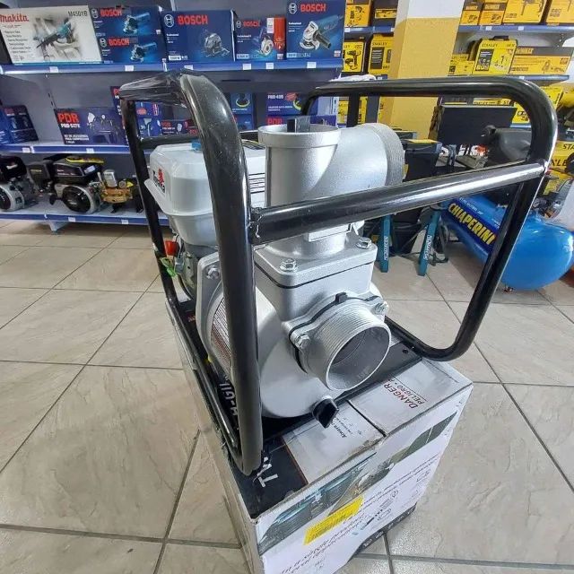 MotoBomba Auto escovante a gasolina 3x3 motor 4t 6.5Hp TWP80SH-GII - Toyama(Loja/Nova) - Foto 5